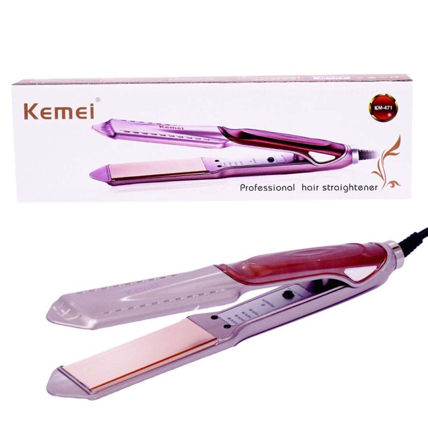 Plaque lissante kemei 220 rose kemei Tunisie